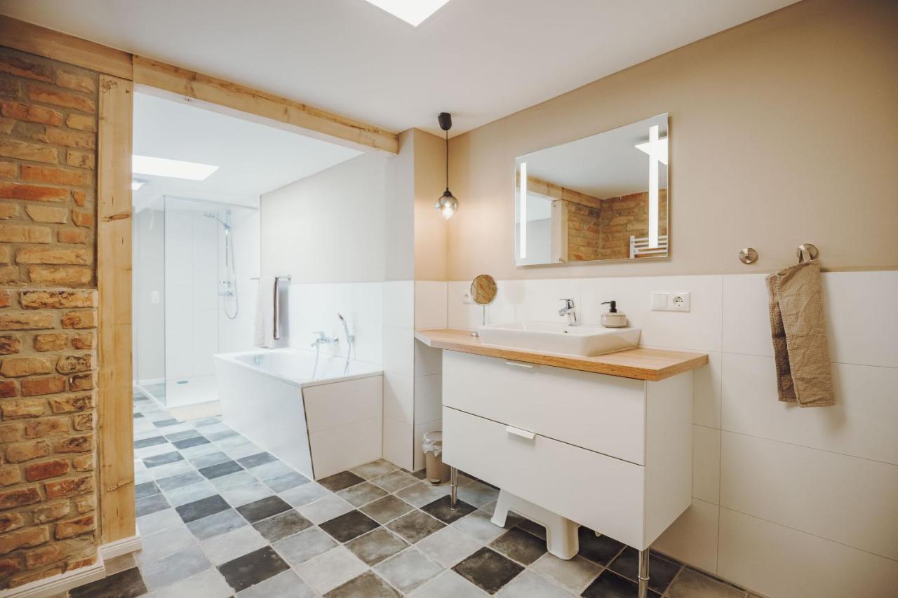 Stadthytte Ferienhaus Rostock Ngoại thất bức ảnh
